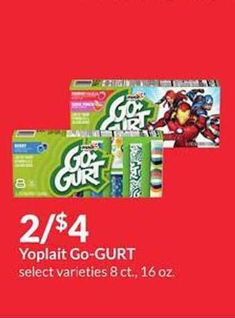 Hy-Vee Yoplait Gogurt offer