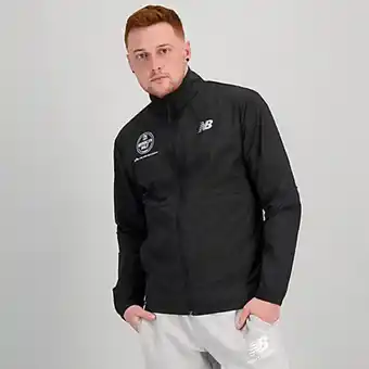 New Balance Rbc brooklyn half printed impact run jacket offer