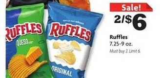 Family Dollar Ruffles offer