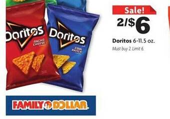 Family Dollar Doritos offer