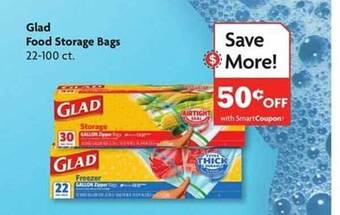 Family Dollar Glad Food Storage Bags offer