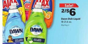 Family Dollar Dawn Dish Liquid offer