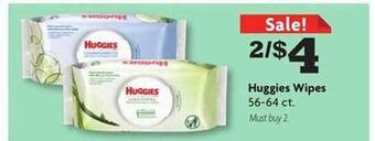Family Dollar Huggies Wipes offer