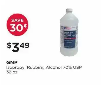 Good Neighbor Pharmacy Gnp Isopropyl Rubbing Alcohol offer