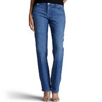 Kohl's Women's lee® relaxed fit straight-leg jeans offer