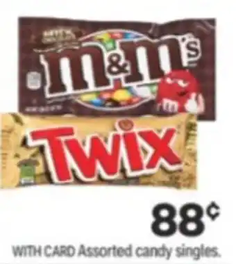 Menards Assorted Candy Singles offer