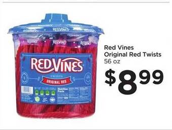 Food 4 Less Red Vines Original Red Twists offer