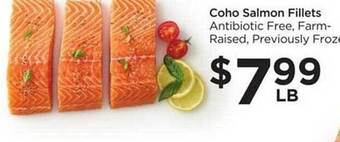 Food 4 Less Coho Salmon Fillets offer