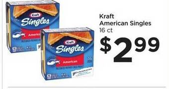 Food 4 Less Kraft American Singles offer