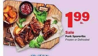 Stater Bros Pork Spareribs offer