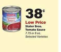 Stater Bros Stater Bros, Tomato Sauce offer