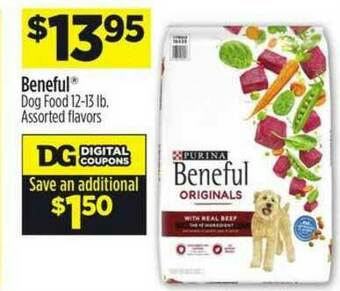 Dollar General Beneful Dog Food offer