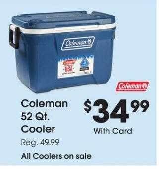 Coleman 52 Qt. Cooler