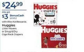 Rite Aid Huggies offer
