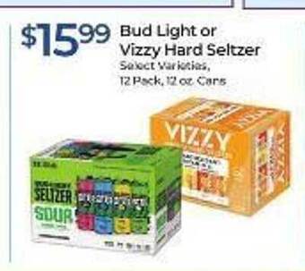 Rite Aid Bud Light Or Vizzy Hard Seltzer offer