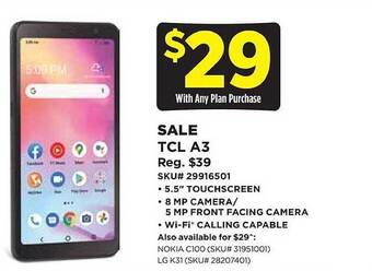 Dollar General Tcl A3 offer
