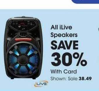 Fred Meyer All Live Speakers offer