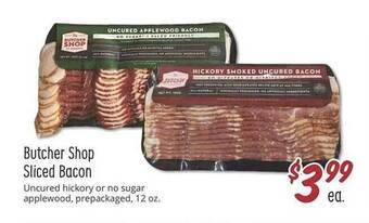 Sprouts Farmers Market Butcher Shop Sliced Bacon offer
