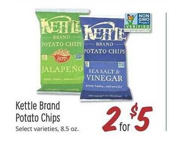 Sprouts Farmers Market Kettle Brand Potato Chips offer