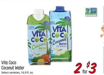 Sprouts Farmers Market Vita Coco Coconut Water offer