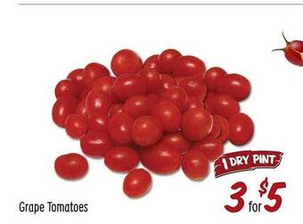 Sprouts Farmers Market Grape Tomatoes offer