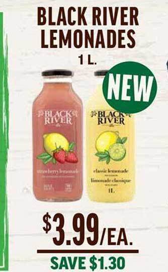 Central Market Black River Lemonades offer
