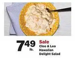 Stater Bros Cleo & Leo Hawaiian Delight Salad offer