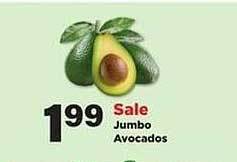 Stater Bros Jumbo Avocados offer