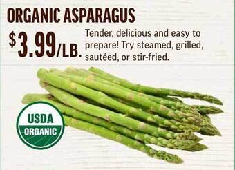 Central Market Organic Asparagus offer