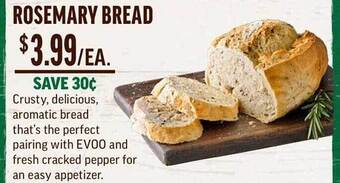 Central Market Rosemary Bread offer