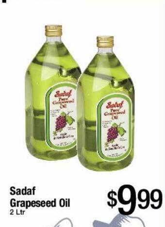 Jons International Sadaf Grapeseed Oil offer