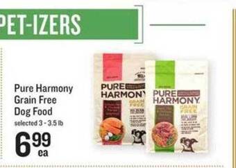Lowes Foods Pure Harmony Grain Free Dog Food offer