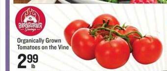 Lowes Foods Organically Grown Tomatoes On The Vine offer