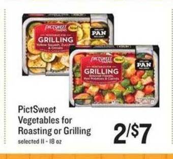 Lowes Foods Pictsweet Vegetables For Roasting Or Grilling offer