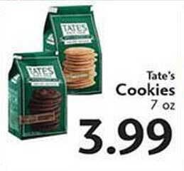 Sunset Foods Tate's Cookies offer