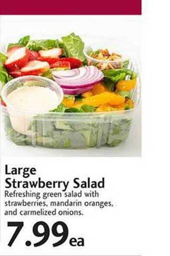 Sunset Foods Large Strawberry Salad offer