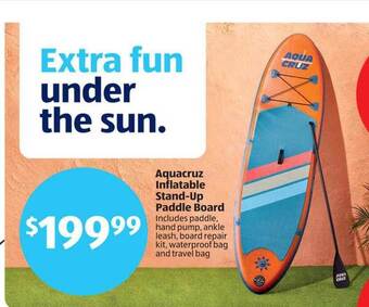Aldi Aquacruz Inflatable Stand-up Paddle Board offer