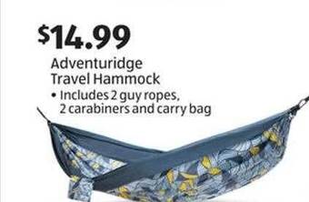 Aldi Adventuridge Travel Hammock offer