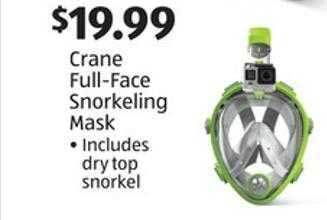 Aldi Crane Full-face Snorkeling Mask offer