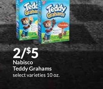 Hy-Vee Nabisco Teddy Grahams offer