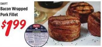 Rouses Swift Bacon Wrapped Pork Fillet offer