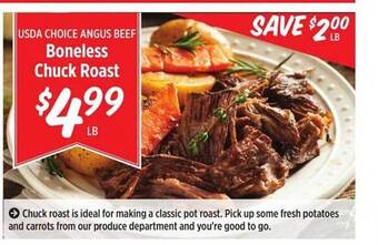 Rouses Boneless Chuck Roast offer