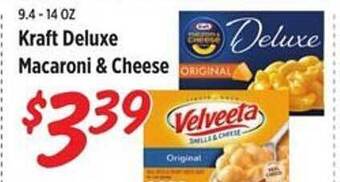 Rouses Kraft Deluxe Macaroni & Cheese offer