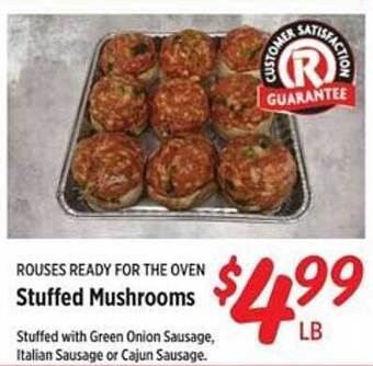 Rouses Stuffed Mushrooms offer