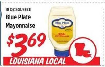 Rouses Blue Plate Mayonnaise offer