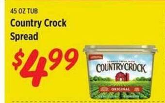 Rouses Country Crock Spread offer