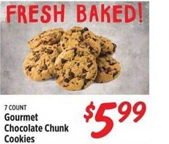 Rouses Gourmet Chocolate Chunk Cookies offer
