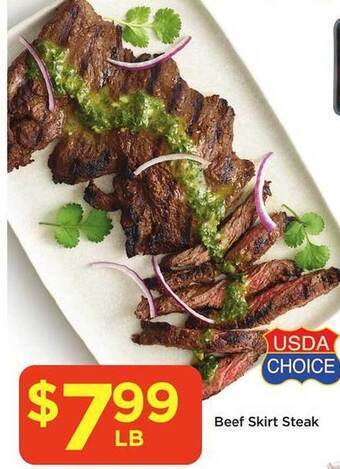 Food 4 Less Beef Skirt Steak offer
