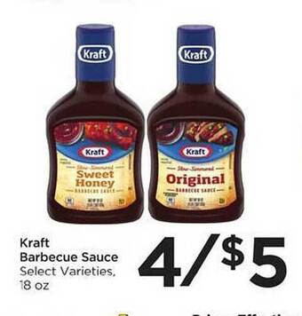 Food 4 Less Kraft Barbecue Sauce offer