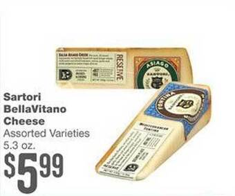 Forest Hills Food Sartori BellaVitano Cheese offer